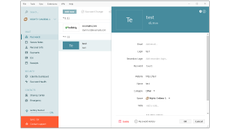 A screenshot of Dashlane's password management console