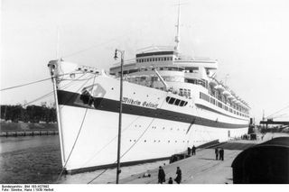 The Wilhelm Gustloff in 1939 before it sank.
