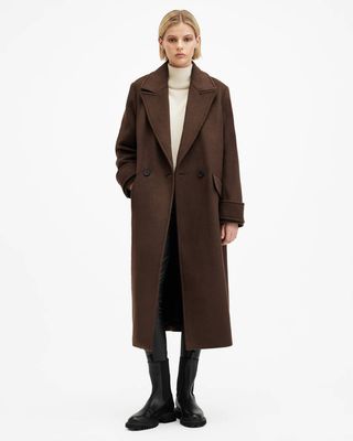 Mabel Double Breasted Oversized Coat