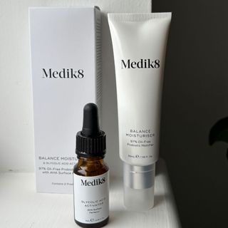 Medik8 Balance Moisturiser and Glycolic Acid Activator - best moisturisers for oily skin