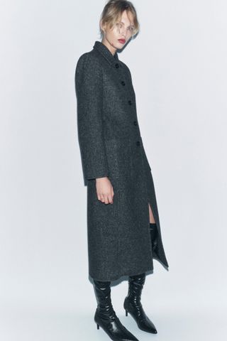 Coat With Manteco Wool Zw Collection