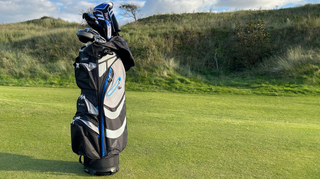 The Tour Edge TE-400 Package Set stands up on a fairway