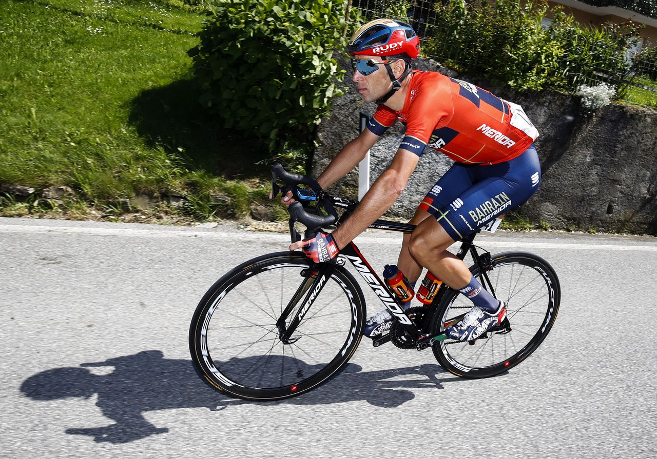 Vincenzo Nibali (Bahrain-Merida) on stage 19
