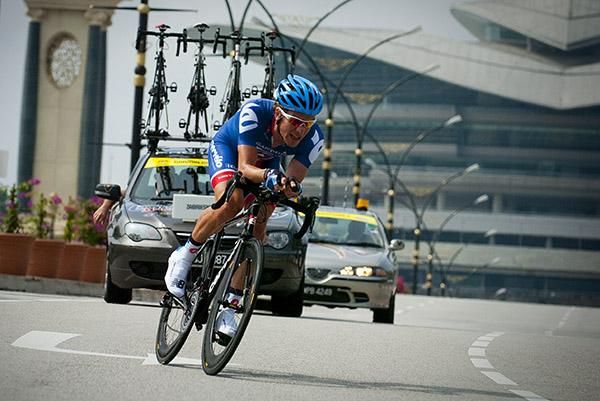 David Zabriskie of Garmin Barracuda had the time trial to himself winning by one minute over a 20 kilometre flat course around Putrajaya.