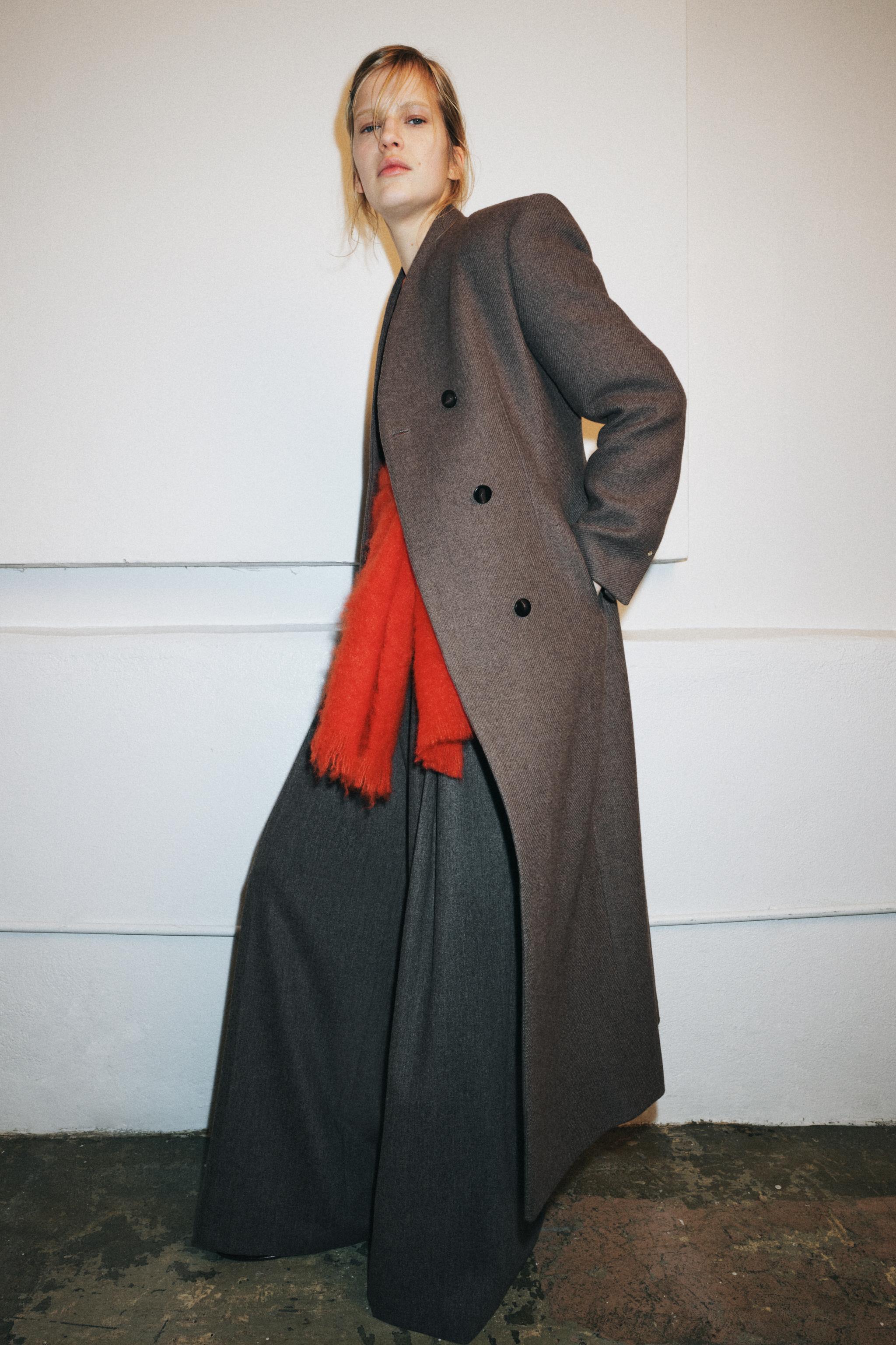 Manteco Wool Coat Zw Collection Limited Edition