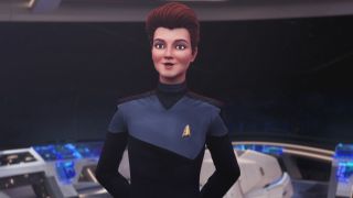 Hologram Janeway in Star Trek: Prodigy