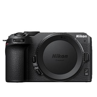 Nikon Z30 digital camera product shot on a white background