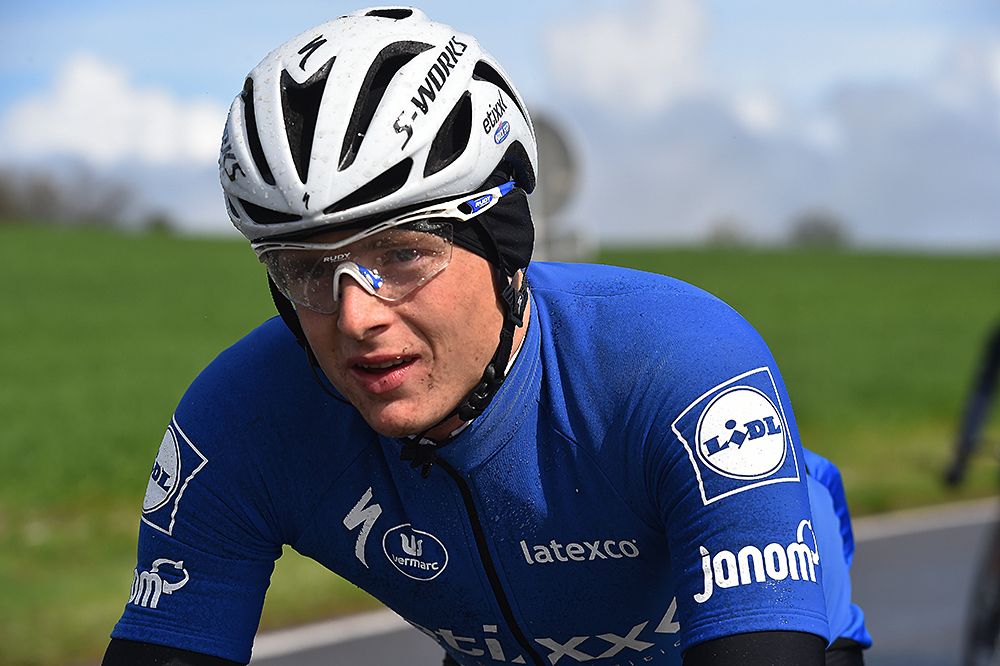 Petr Vakoc at Liege-Bastogne-Liege