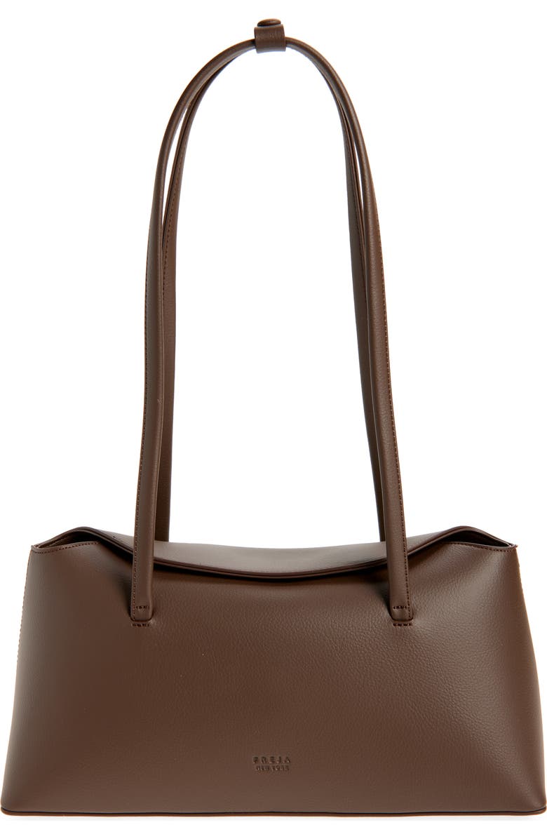 Chrystie Faux Leather Shoulder Bag