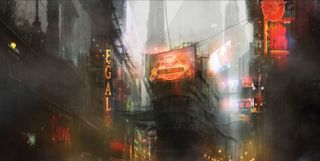 Chinatown scene from Blade Runner 2049