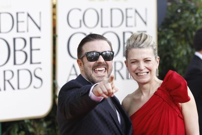 Ricky Gervais will host the Golden Globes for the fourth time.
