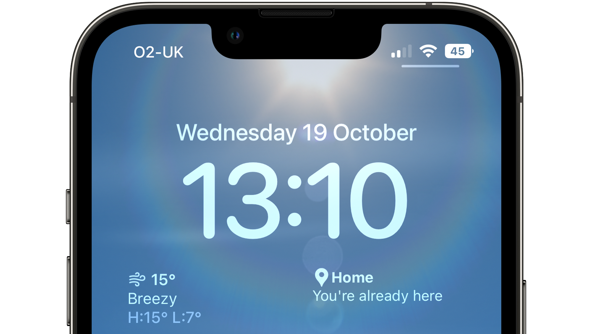 Google Maps iOS 16 Lock Screen widget