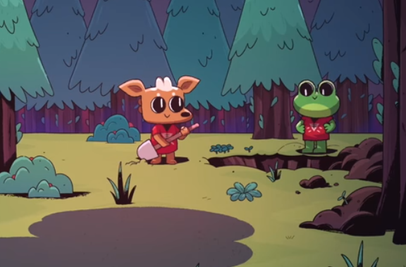 Frog and Deer