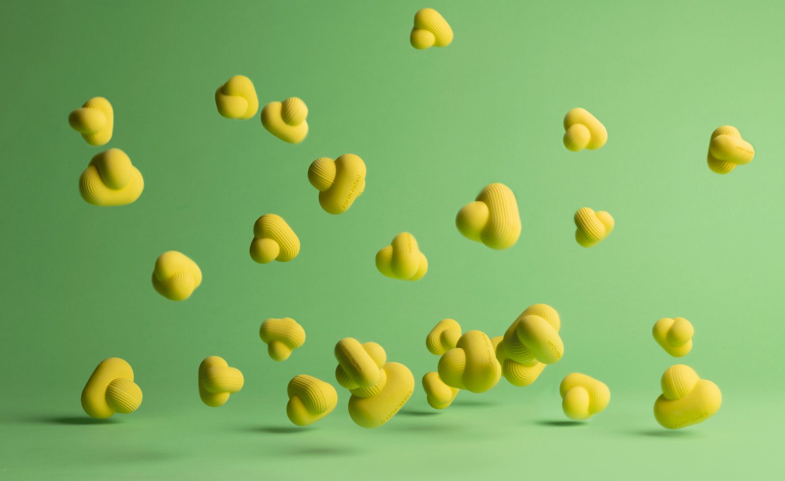 Earth Rated yellow dog toys