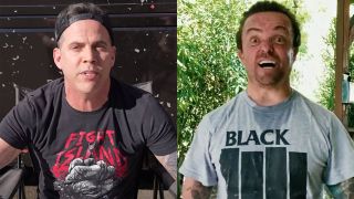 Steve-O and Wee Man official YouTube videos.