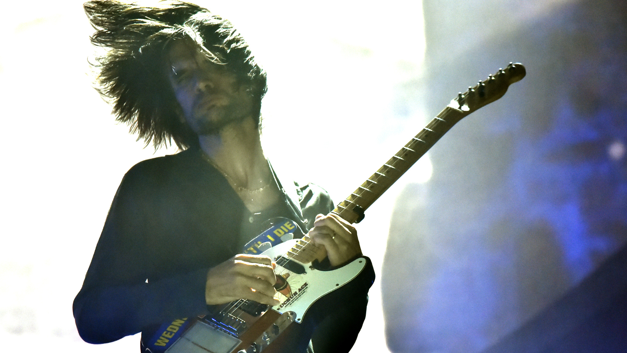 Jonny Greenwood of Radiohead performs at Madison Square Garden on July 11, 2018