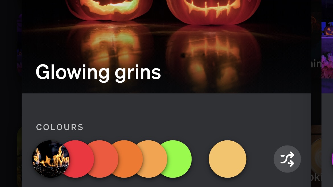 Philips Hue scenes