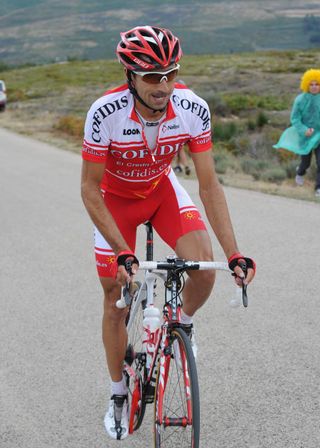 David Moncoutie solo, Vuelta a Espana 2011, stage 11