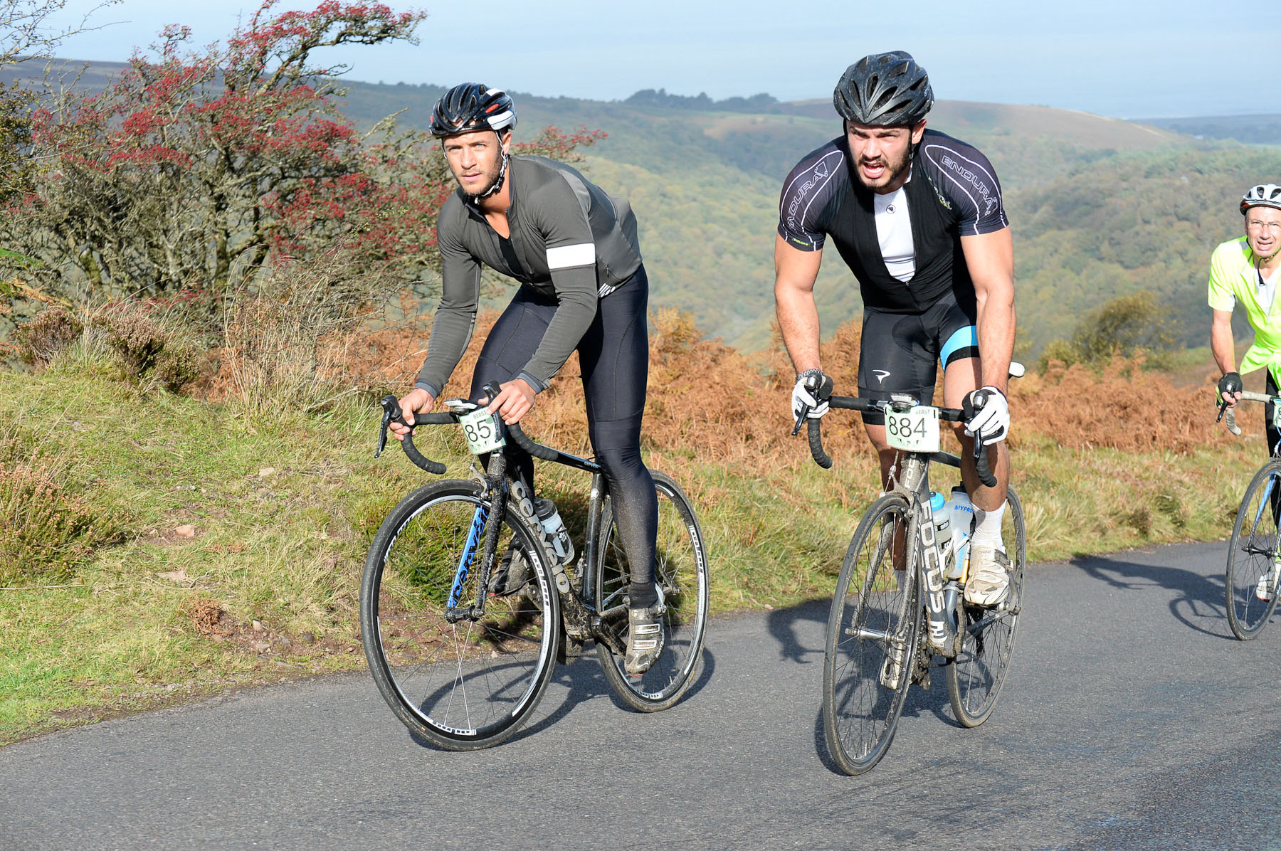 Jonathan Tiernan-Locke took part in the Exmoor Beast sportive in October 2014