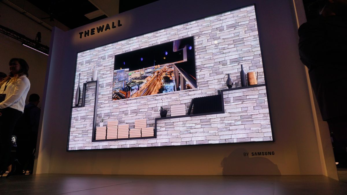 Samsung's 'The Wall' is now available in Europe TechRadar