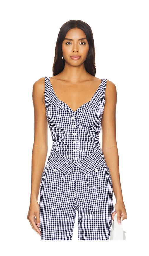 Living room poplin top