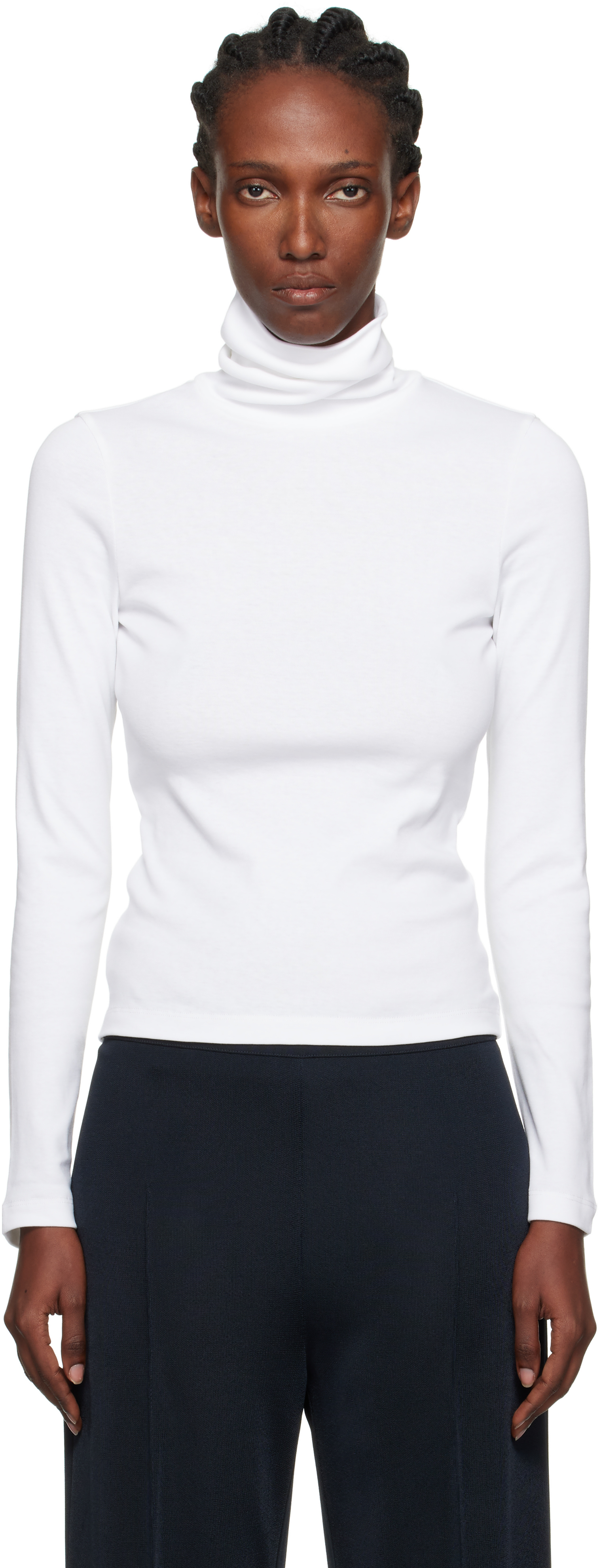 White Dinah Turtleneck