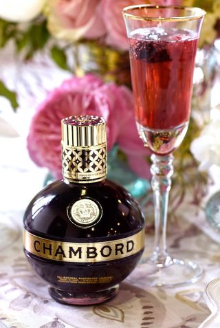 Chambord Royale cocktail