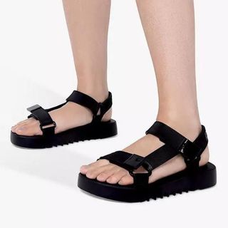 Black sandals from John lewis