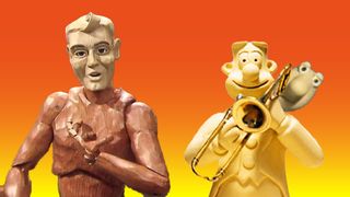 Two characters from Aardman Animations adverts