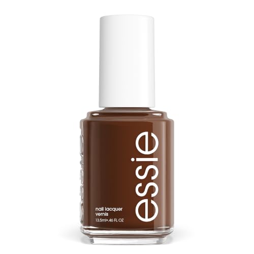 Essie Nail Polish, Salon-Quality Brown Nail Polish, Boho Rodeo, Vegan, Sepia Retreat, 0.46 Fl Oz