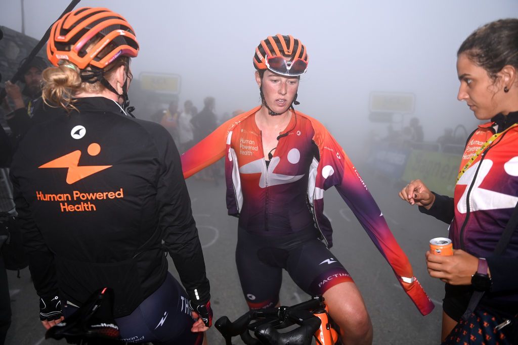 Alice Barnes (Human Powered Health) did not make the time cut on stage 7