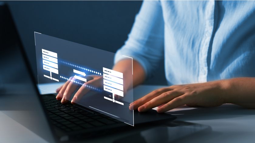 Transfer data to a server or hosting service.Data transfer concept. FTP(File Transfer Protocol).