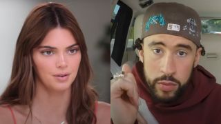 Kendall Jenner on The Kardashians and Bad Bunny on Carpool Karaoke.