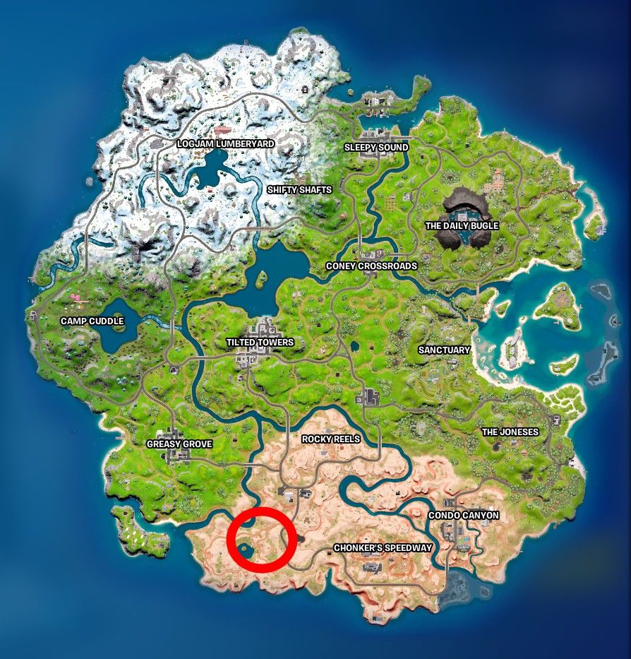 Cactus plant locations in Fortnite 