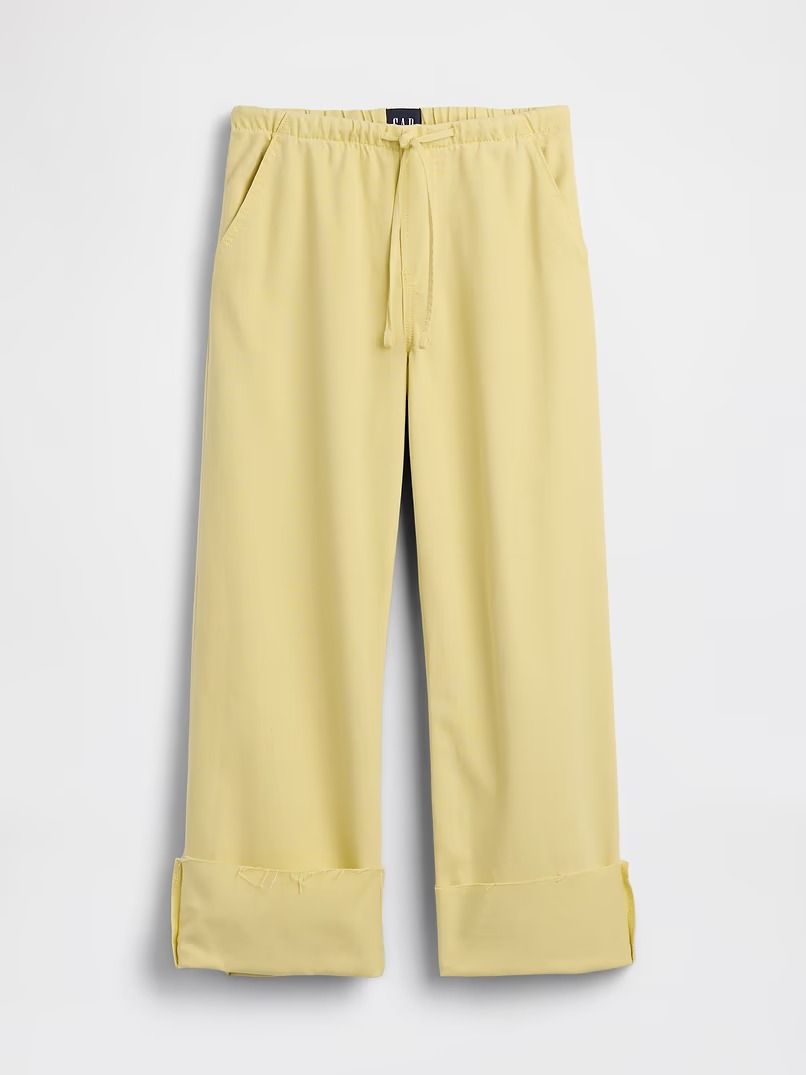 Gap, Low Rise Ultrasoft '90s Loose Easy Crop Jeans