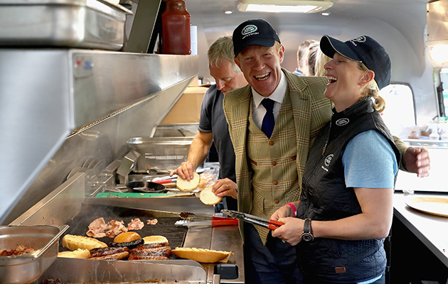 A new career calling? Zara Tindall tries her hand in the kitchen with Countryfile&rsquo;s Adam Henson
