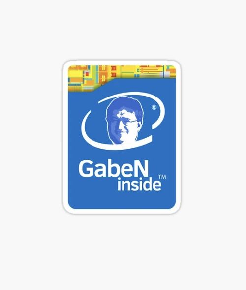 GabeN Inside sticker