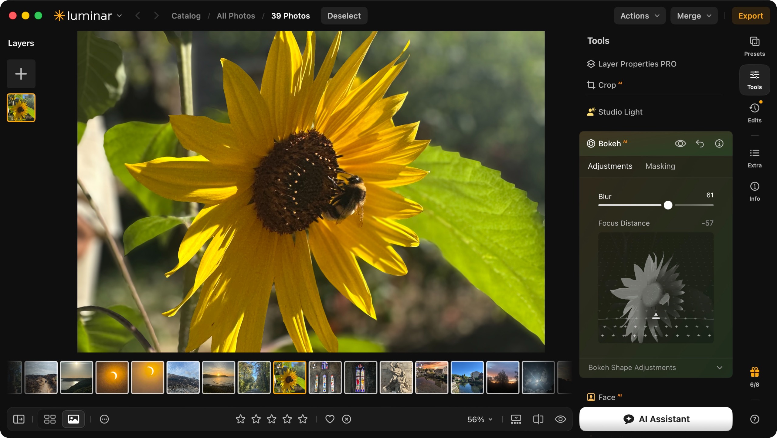 Testing out Skylum Luminar Neo on a MacBook