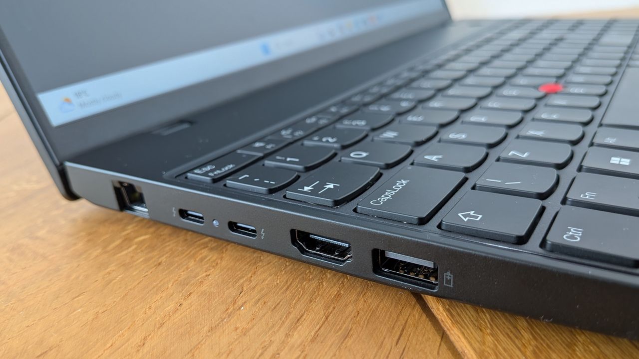 The Lenovo ThinkPad L16 Gen 3 on a desk