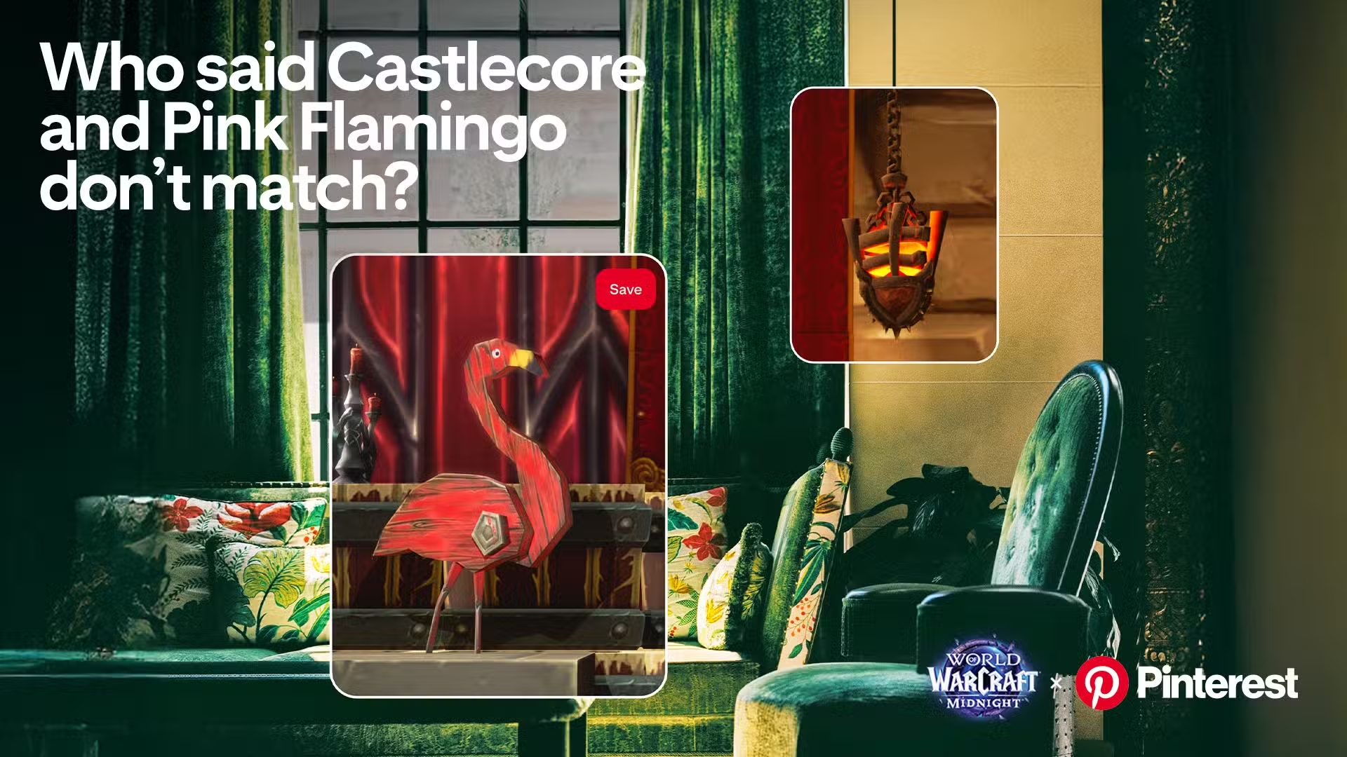 Interior design inspiration images from Pinterest World of Warcraft collaboration