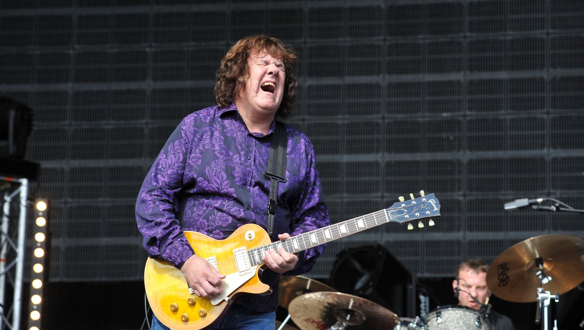 Gary Moore performs live in 2010