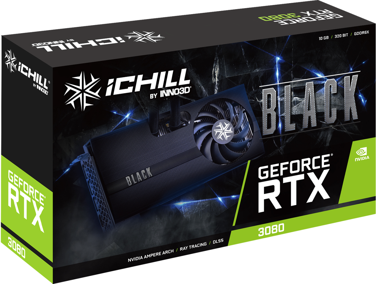 INNO3D Launches iChill Black RTX 3080, 3080 Ti Graphics Cards