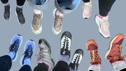 A selection of the best walking shoes tested in 2026 by Susan Griffin and Grace Walsh