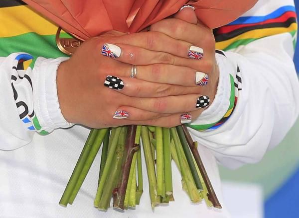 Lucy Garner's fingernails