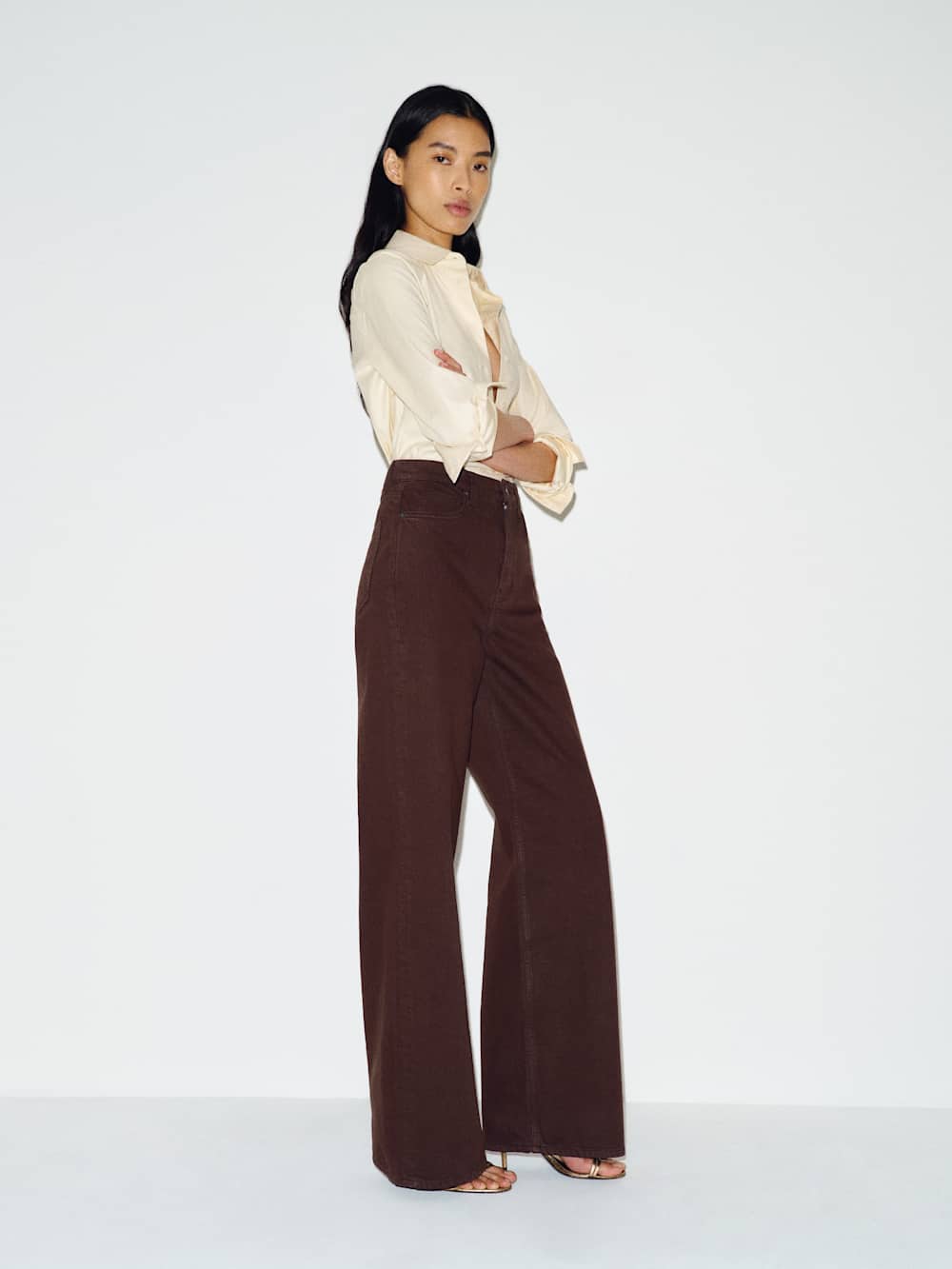 Cary High Rise Slouchy Wide Leg Jeans