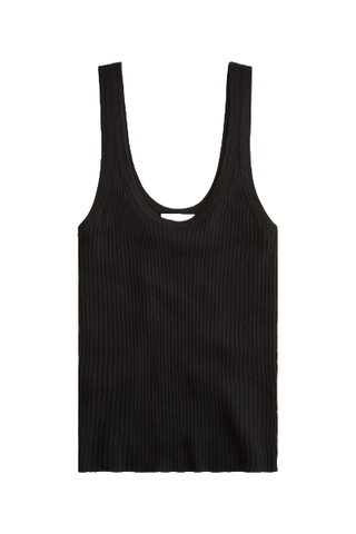 J.Crew Featherweight Cashmere Ribbed Tank Top (Was $80) 