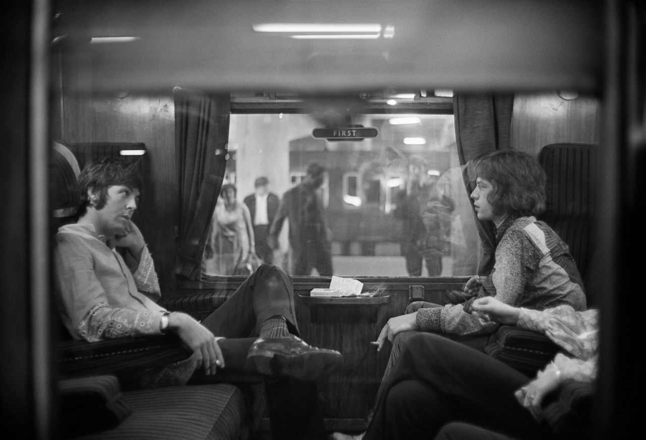 Paul McCartney and Mick Jagger.