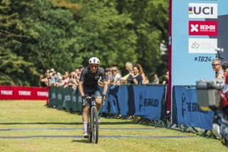 Matthew Holmes wins The Gralloch UCI Gravel Worlds Series round in the United Kingdom