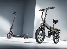 an iScooter e-bike and scooter