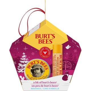 A Bit of Burt's Bees Holiday Gift Set, Original Beeswax Lip Balm and Hand Salve